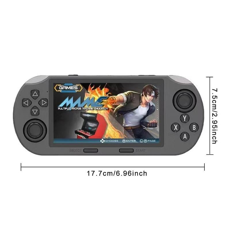 [Mother'S Day] Ntaanoo 2025 Retro Handheld Game Console Supports 20,000+ Games, 4.5 Inch IPS Screen Games Machine, Wireless Mini Portable Game Player, Gaming & Consoles for Boy Gift, Game Peripherals
